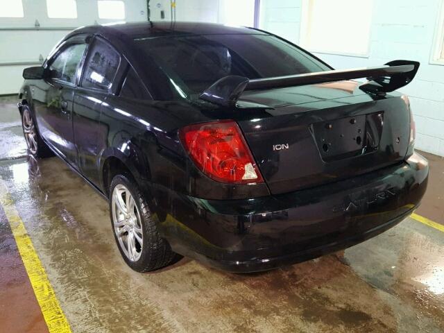 1G8AM15F27Z124511 - 2007 SATURN ION LEVEL 黑色 照片 3