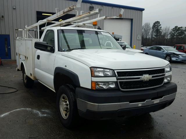 1GBHC24U86E149078 - 2006 CHEVROLET SILVERADO WHITE photo 1