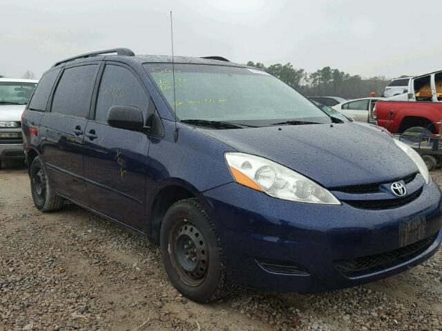 5TDZA23C46S587282 - 2006 TOYOTA SIENNA CE BLUE photo 1