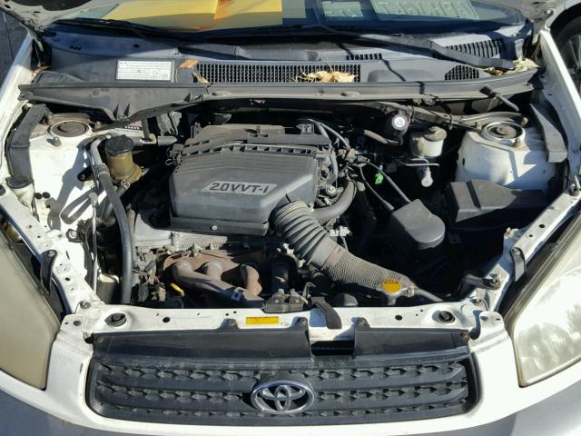 JTEGH20V110008300 - 2001 TOYOTA RAV4 WHITE photo 7