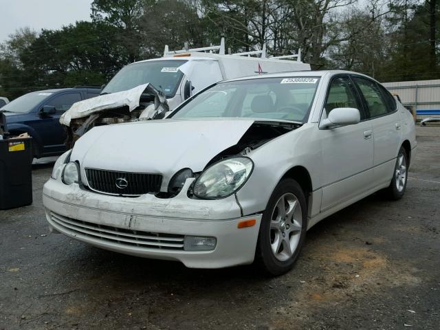 JT8BD69S940193936 - 2004 LEXUS GS 300 WHITE photo 2