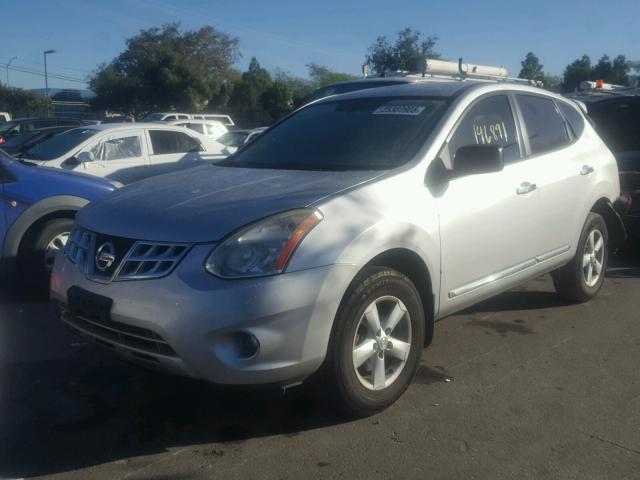 JN8AS5MT7CW613531 - 2012 NISSAN ROGUE S SILVER photo 2