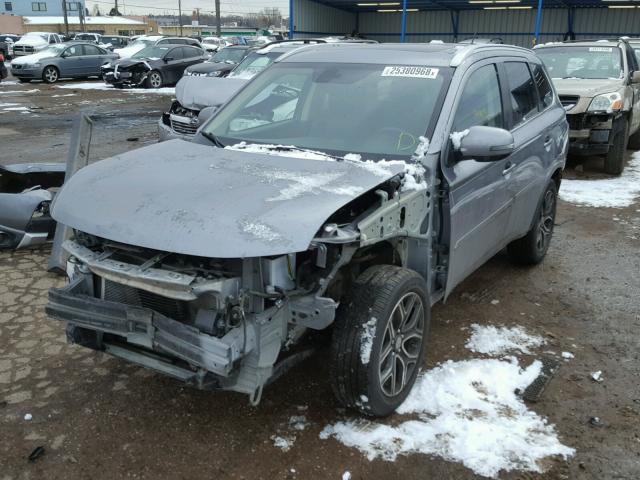 JA4JZ4AX8FZ012750 - 2015 MITSUBISHI OUTLANDER GRAY photo 2