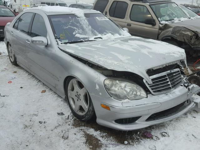 WDBNG84J63A339121 - 2003 MERCEDES-BENZ S 500 4MAT SILVER photo 1