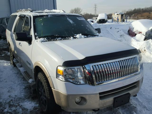 1FMFK18577LA30496 - 2007 FORD EXPEDITION CREAM photo 1