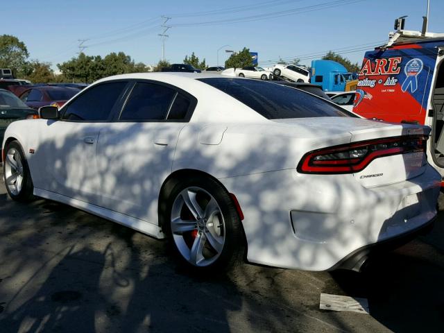 2C3CDXEJ5GH129681 - 2016 DODGE CHARGER SR WHITE photo 3