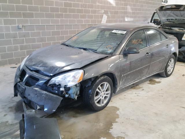 1G2ZG558964119895 - 2006 PONTIAC G6 SE1 CHARCOAL photo 2