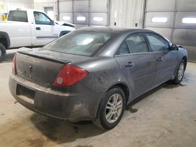 1G2ZG558964119895 - 2006 PONTIAC G6 SE1 CHARCOAL photo 4