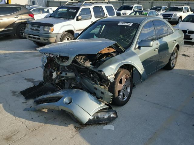 1LNFM87A56Y606167 - 2006 LINCOLN LS GREEN photo 2