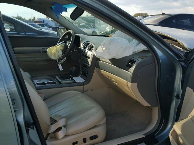 1LNFM87A56Y606167 - 2006 LINCOLN LS 绿色 照片 5