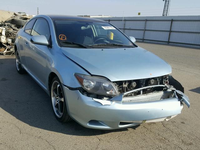 JTKDE167370154587 - 2007 TOYOTA SCION TC BLUE photo 1