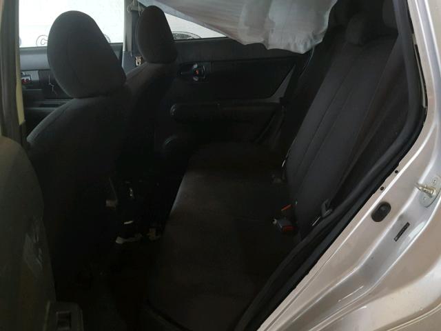 JTLKE50E891064852 - 2009 TOYOTA SCION XB 银色 照片 6