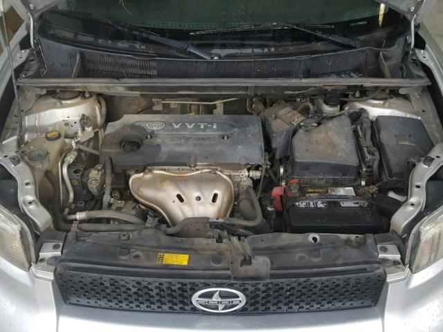 JTLKE50E891064852 - 2009 TOYOTA SCION XB 银色 照片 7