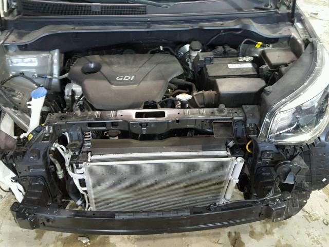 KNDJN2A20G7394490 - 2016 KIA SOUL SILVER photo 7