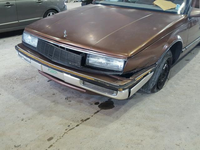 1G4HR54C7KH433762 - 1989 BUICK LESABRE LI BROWN photo 9