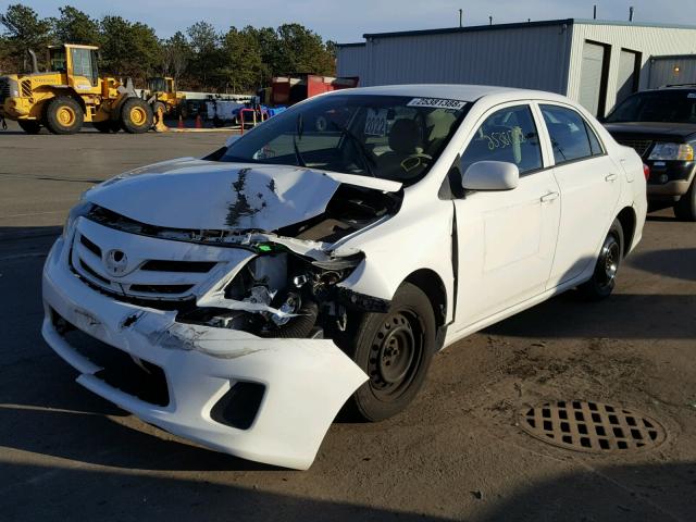 5YFBU4EE9CP022145 - 2012 TOYOTA COROLLA BA WHITE photo 2