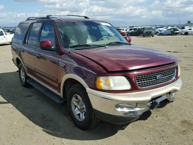 1FMRU17L1WLB14917 - 1998 FORD EXPEDITION MAROON photo 1