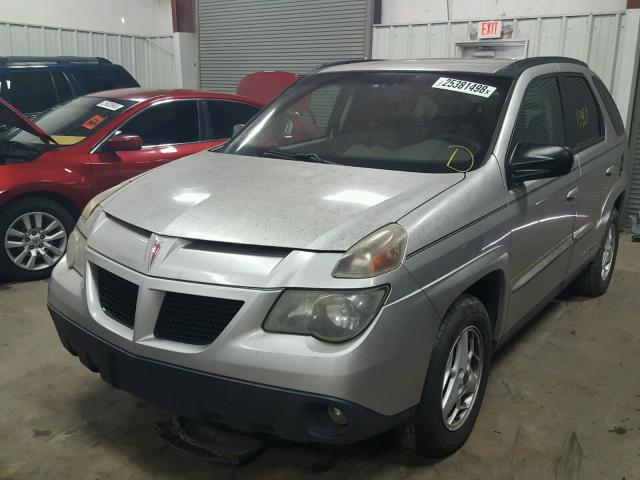 3G7DA03E75S542412 - 2005 PONTIAC AZTEK SILVER photo 2