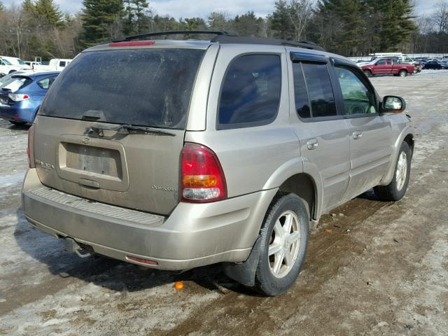 1GHDT13S922390254 - 2002 OLDSMOBILE BRAVADA GRAY photo 4