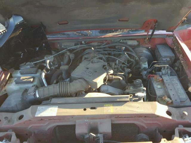 1FMDU67K95UB49938 - 2005 FORD EXPLORER S BURGUNDY photo 7