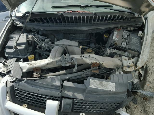 1B4GP25B02B518565 - 2002 DODGE CARAVAN SE GRAY photo 7