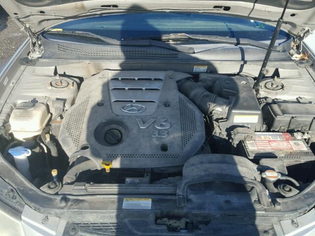 5NPEU46F77H261068 - 2007 HYUNDAI SONATA SE SILVER photo 7