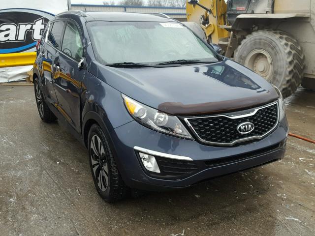 KNDPC3A62C7177767 - 2012 KIA SPORTAGE S BLUE photo 1