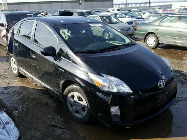 JTDKN3DU8B1380730 - 2011 TOYOTA PRIUS BLACK photo 1