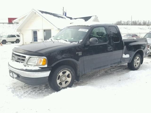 1FTRX07WX3KC09929 - 2003 FORD F150 BLACK photo 2