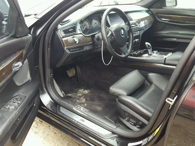 WBAKC8C59BC433384 - 2011 BMW 750 BLACK photo 9