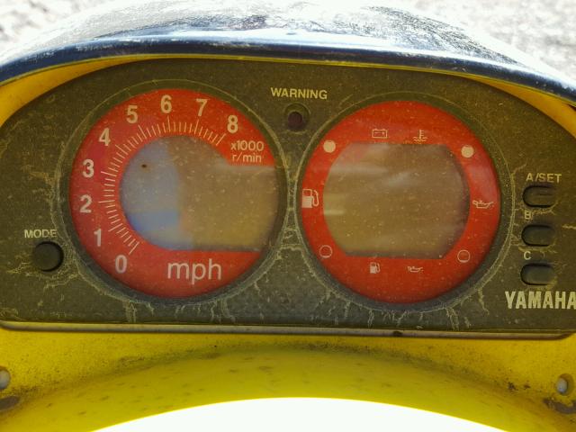 YAMA2505A797 - 1997 YAMAHA WAVERUNNER YELLOW photo 8