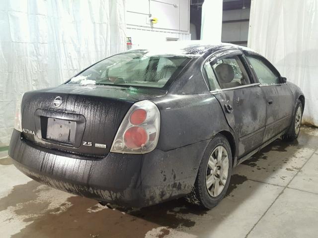 1N4AL11E86N383750 - 2006 NISSAN ALTIMA S BLACK photo 4