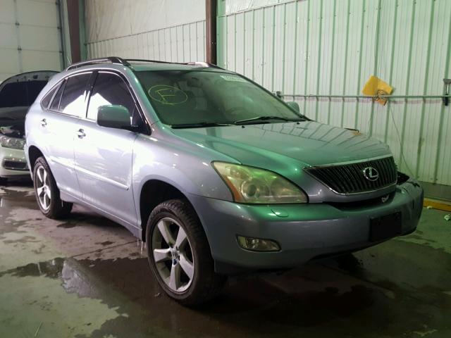 JTJHA31U440023951 - 2004 LEXUS RX 330 BLUE photo 1