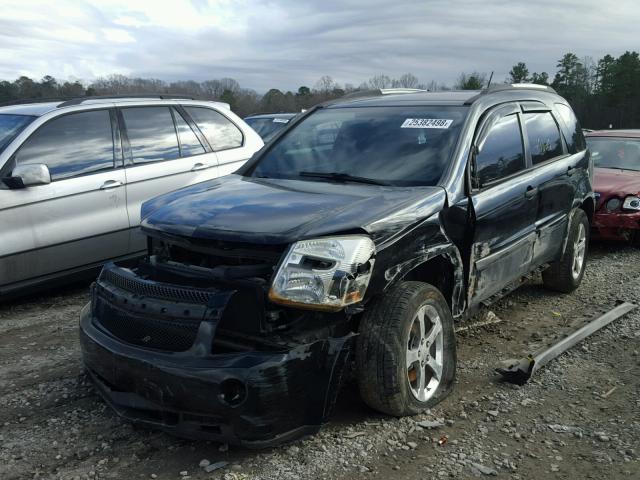 2CNDL13F676024315 - 2007 CHEVROLET EQUINOX LS BLACK photo 2