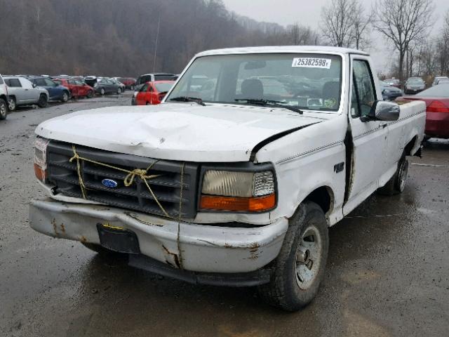 1FTEF15Y5SNA33896 - 1995 FORD F150 WHITE photo 2