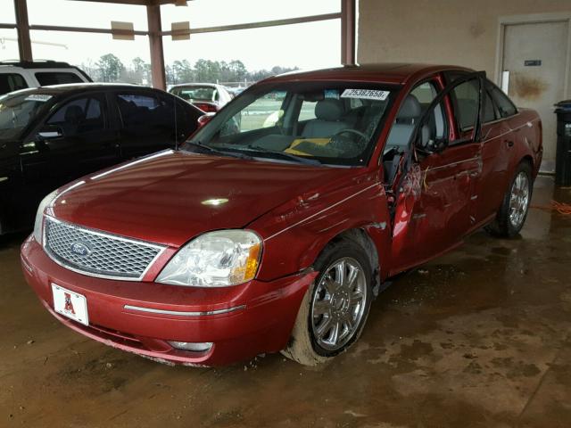 1FAFP24177G101872 - 2007 FORD FIVE HUNDR RED photo 2