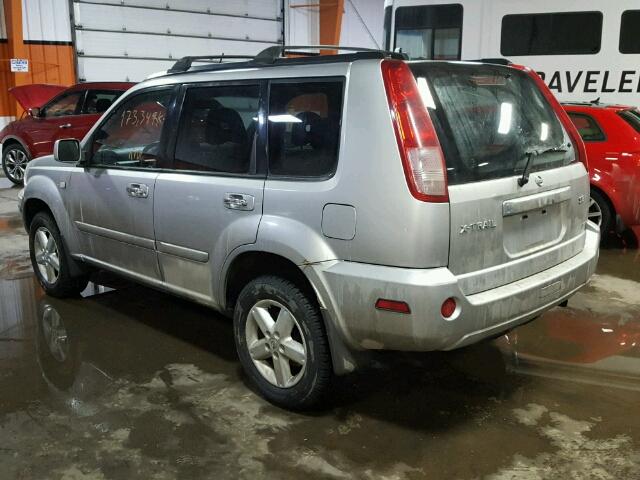 JN8BT08V06W203187 - 2006 NISSAN X-TRAIL XE SILVER photo 3