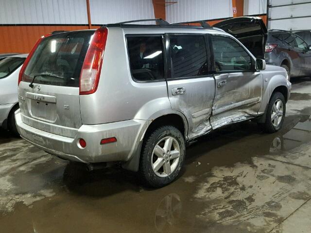 JN8BT08V06W203187 - 2006 NISSAN X-TRAIL XE SILVER photo 4