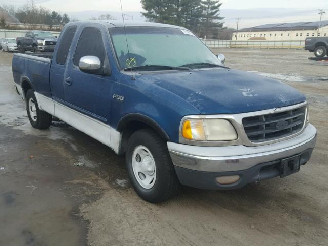 1FTZX1723YNA49062 - 2000 FORD F150 TEAL photo 1