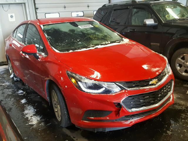 1G1BE5SM8H7231599 - 2017 CHEVROLET CRUZE LT RED photo 1