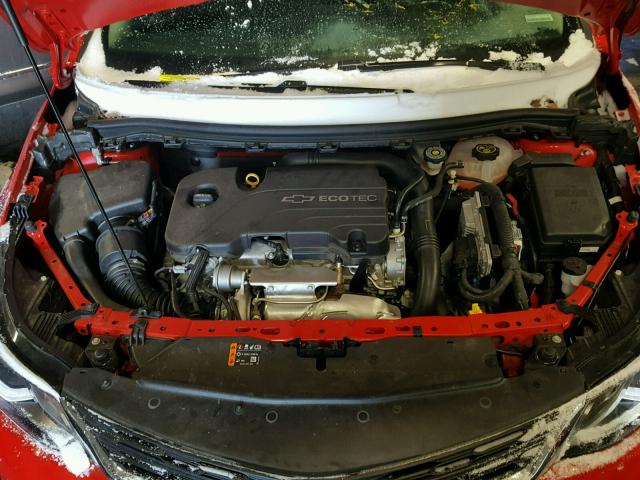 1G1BE5SM8H7231599 - 2017 CHEVROLET CRUZE LT RED photo 7