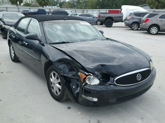 2G4WD562351252420 - 2005 BUICK LACROSSE C BLACK photo 1