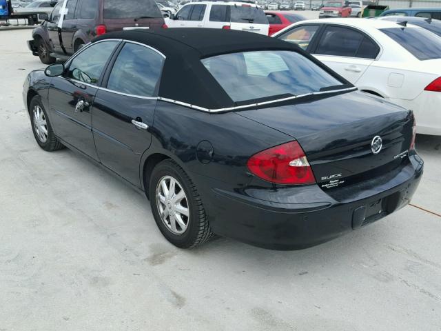 2G4WD562351252420 - 2005 BUICK LACROSSE C BLACK photo 3