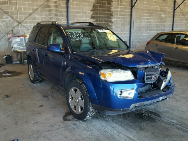 5GZCZ634X6S852596 - 2006 SATURN VUE BLUE photo 1