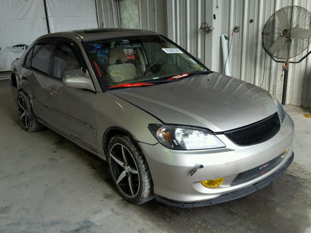 2HGES26784H642758 - 2004 HONDA CIVIC EX TAN photo 1