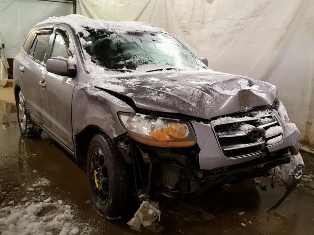 5NMSH13E68H124171 - 2008 HYUNDAI SANTA FE S GRAY photo 1