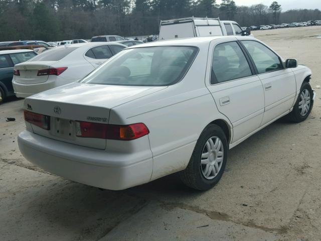 4T1BG22K41U774417 - 2001 TOYOTA CAMRY CE WHITE photo 4