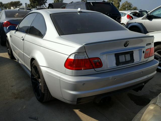 WBSBL93404PN59024 - 2004 BMW M3 SILVER photo 3