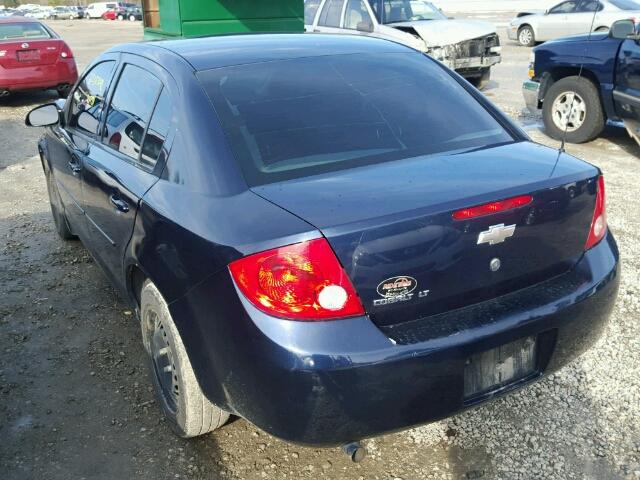 1G1AD5F53A7159556 - 2010 CHEVROLET COBALT 1LT BLUE photo 3