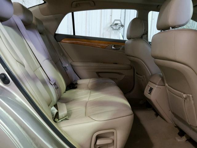 4T1BK36B37U205047 - 2007 TOYOTA AVALON XL TAN photo 6